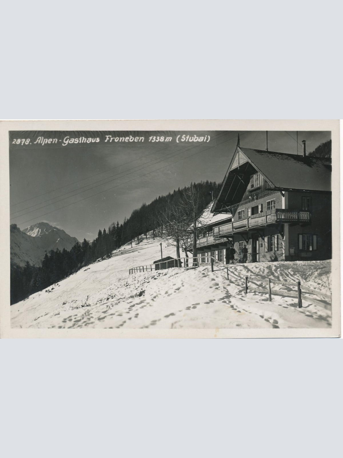 AK vom Alpen Gasthaus Froneben Tirol (7917)