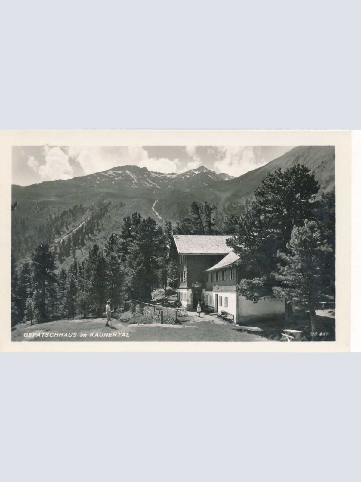 AK vom Gepatschhaus im Kaunertal Tirol (7909)