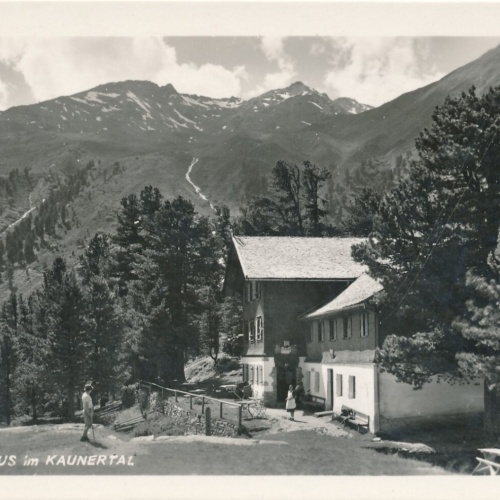 AK vom Gepatschhaus im Kaunertal Tirol (7909)