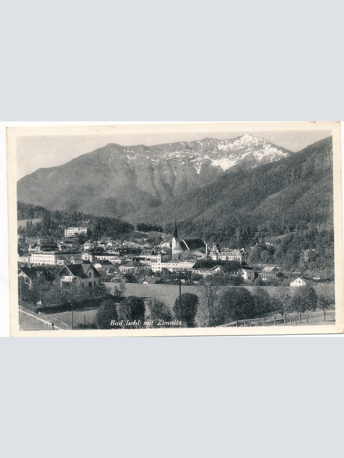 AK aus Bad Ischl mit Zimnitz Oberösterreich (7617)
