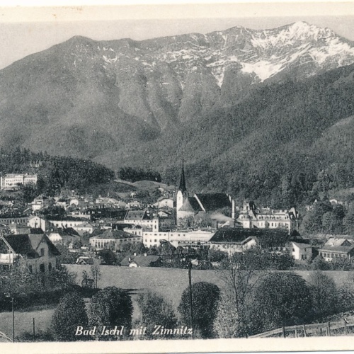 AK aus Bad Ischl mit Zimnitz Oberösterreich (7617)