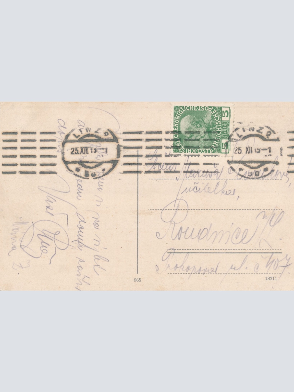 AK aus Linz an der Donau Freinberg mit Jesuitenkloster Oberösterreich (7620)