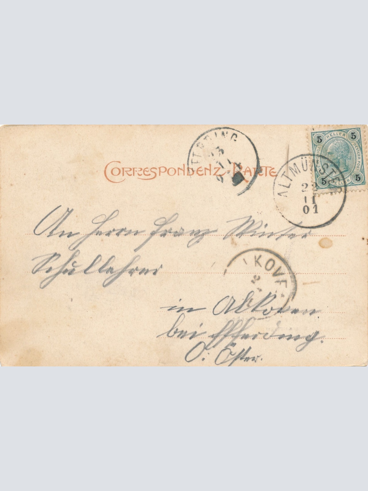 AK aus Gmunden Oberösterreich (7944)