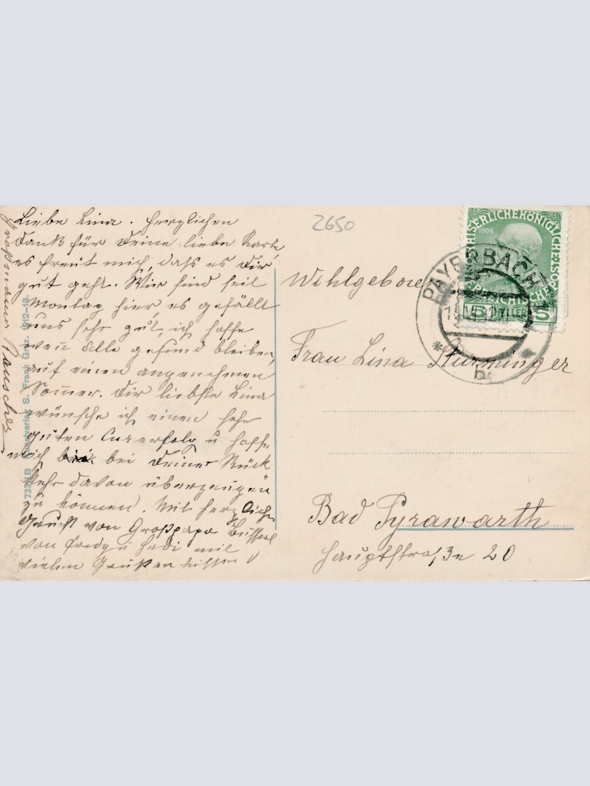 AK aus Payerbach Niederösterreich (7864)