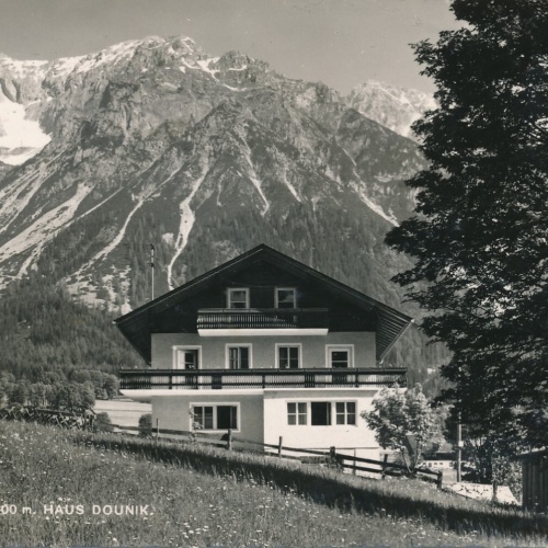 AK aus Ramsau - Kulm mit Haus Dounik Steiermark (7521)