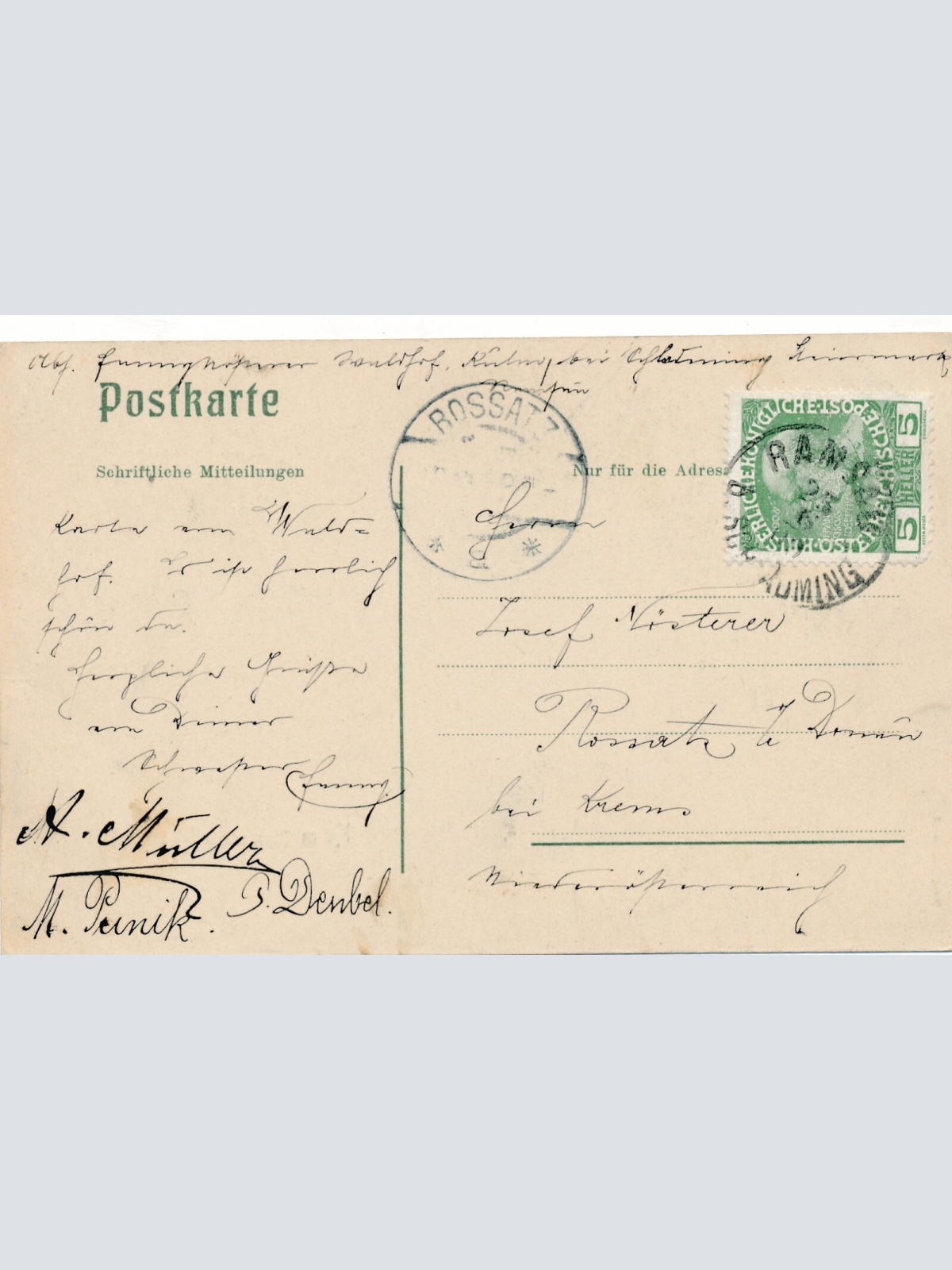 AK aus Kulm Schladming Ramsau Steiermark (7520)