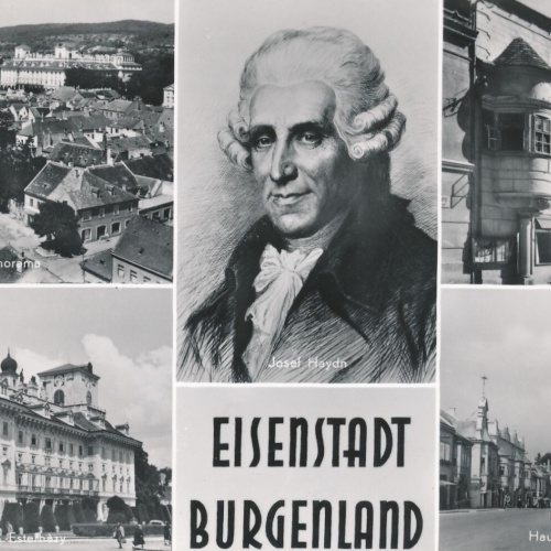 AK aus Eisenstadt Mehrbildkarte Brugenland (7510)