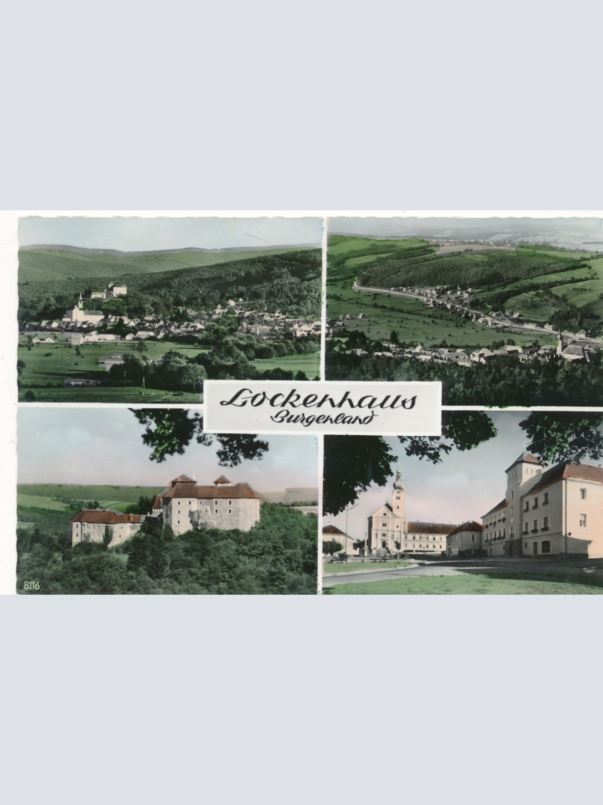 AK aus Lockenhaus Mehrbildkarte Brugenland (7513)