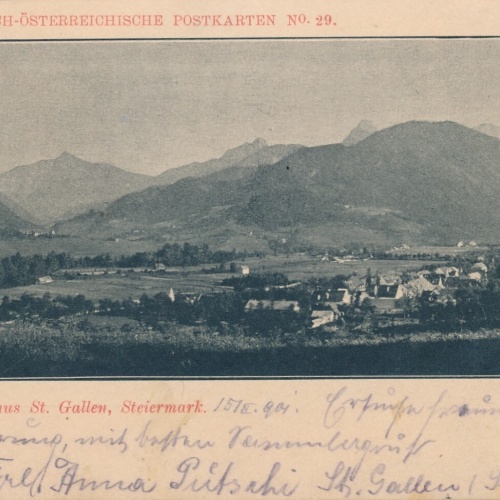 AK gruss aus St.Gallen Steiermark (7533)
