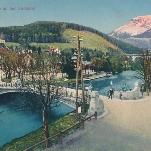 AK aus Payerbach Niederösterreich (7858)