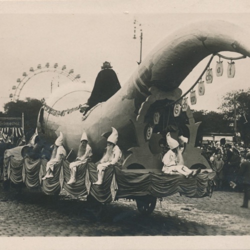 AK aus Wien vom Gambrinuswagen Sängerfest Wien (7548)