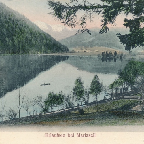 AK vom Erlaufsee bei Mariazell Steiermark (8022)