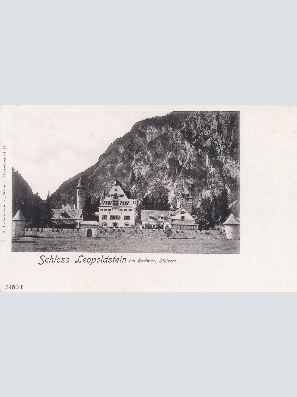 AK vom Schloss Leopoldstein Steiermark (8067)