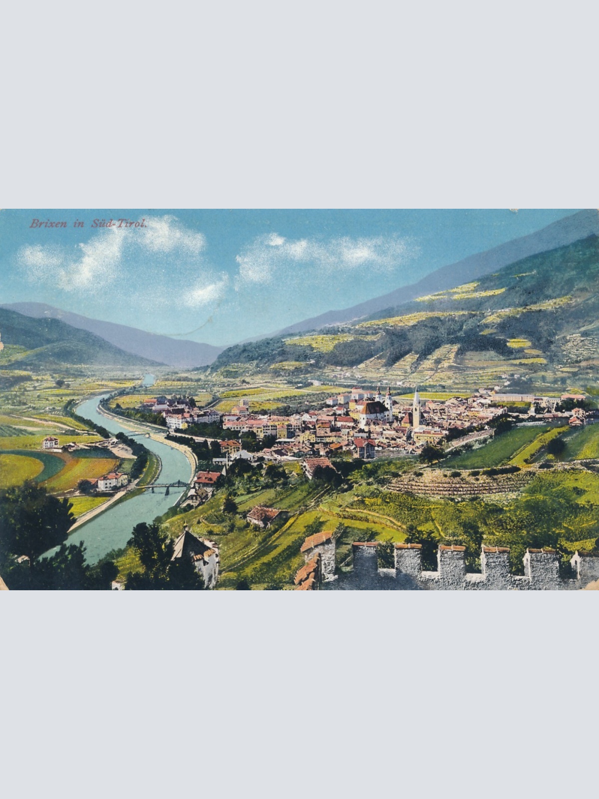 AK aus Brixen in Süd - Tirol Italien (7977)