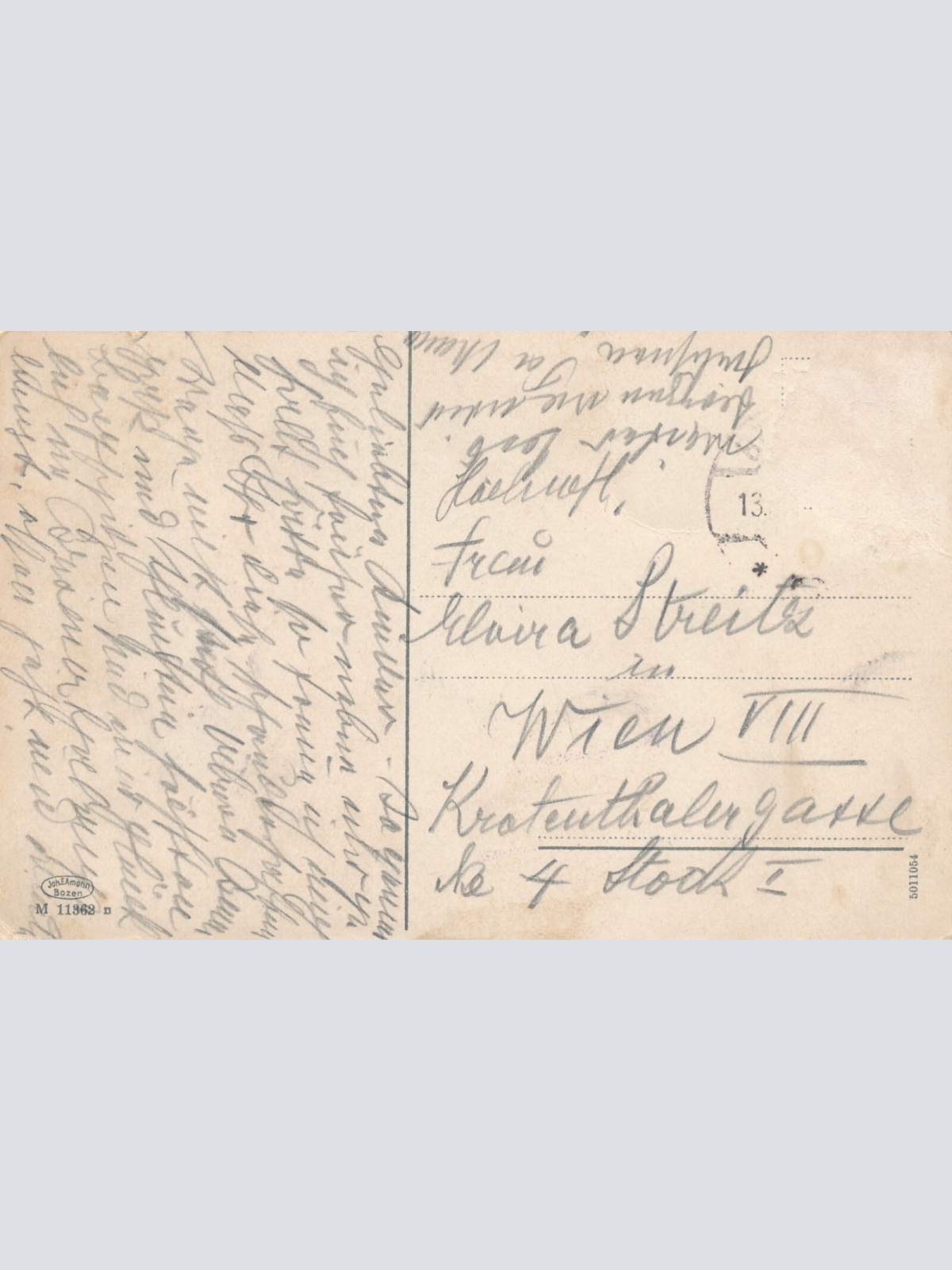 AK aus Brixen in Süd - Tirol Italien (7977)