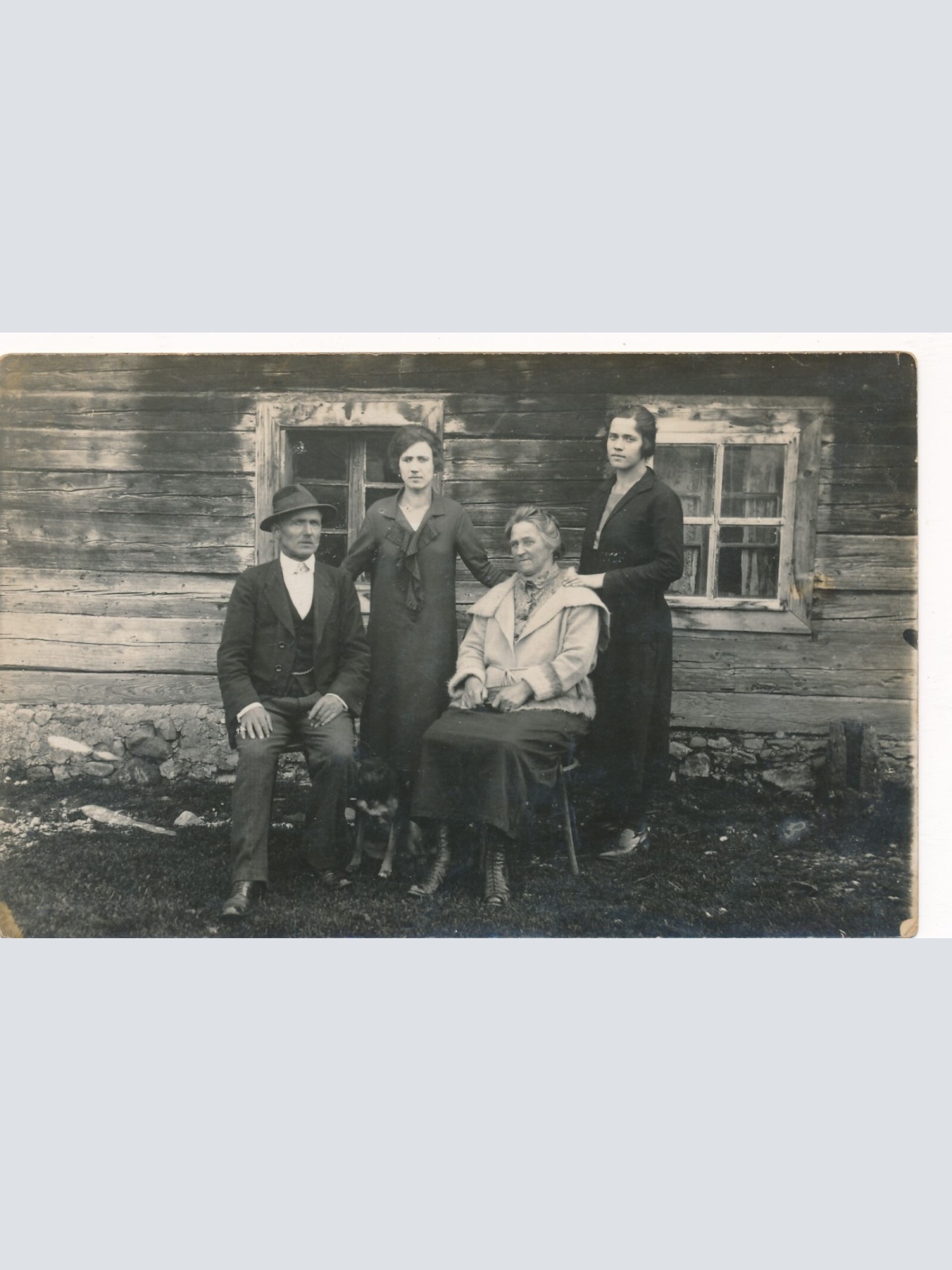 AK Annodazumals von einer Bauernfamilie (7821)