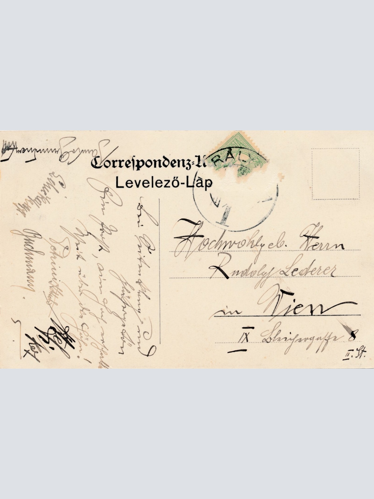 AK vom Brucker Lager Hauptwache mit Wachablösung (6534)