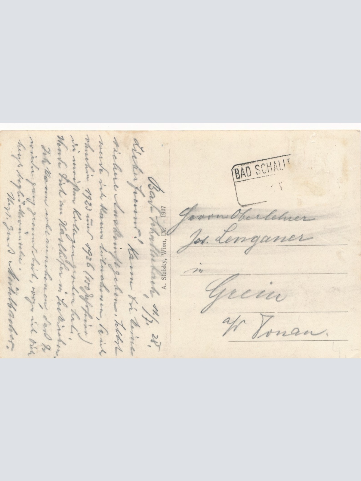 AK, Bad Schallerbach, Oberösterreich (S2120)