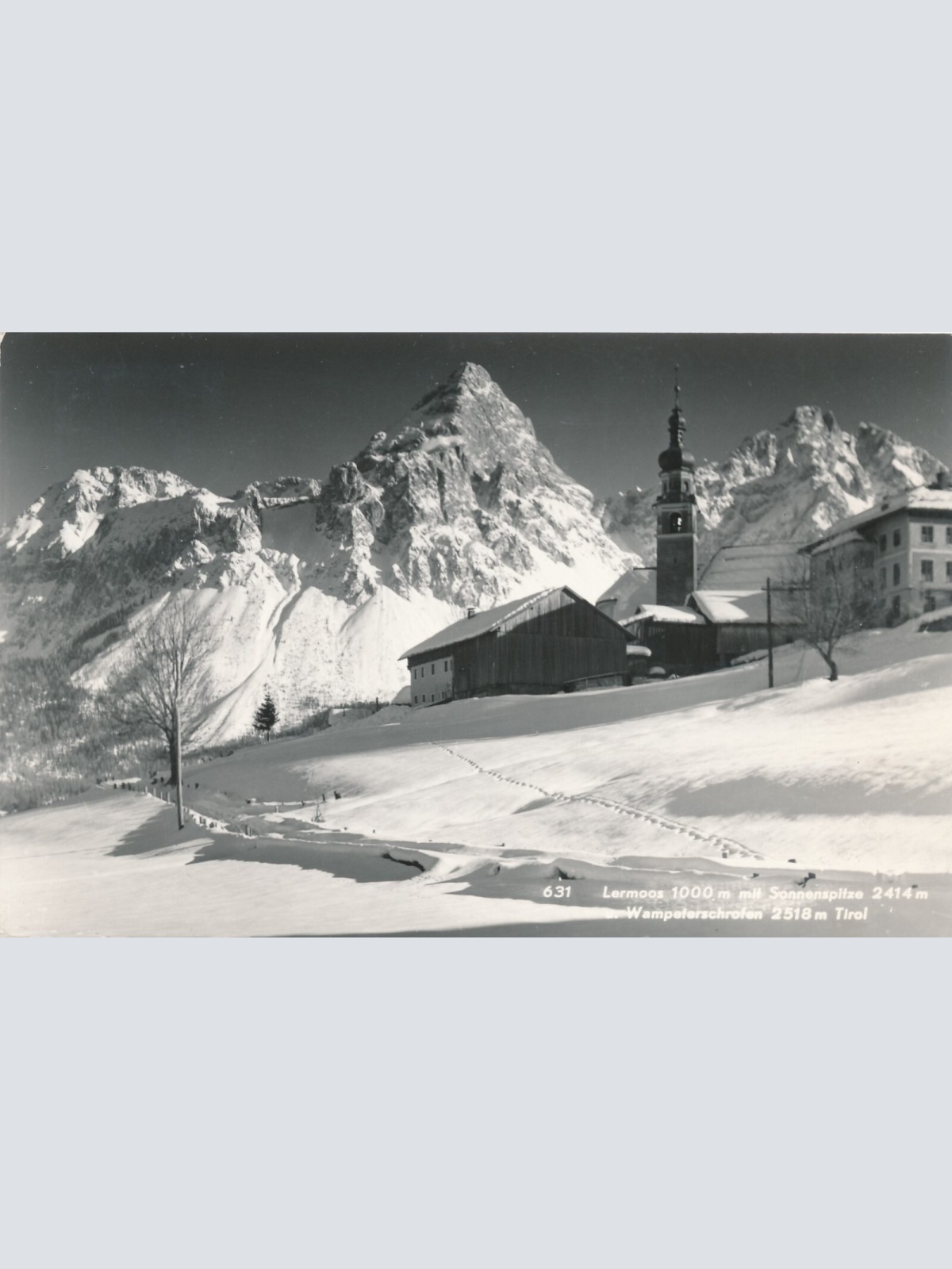 AK aus Lermoos Tirol (6551)