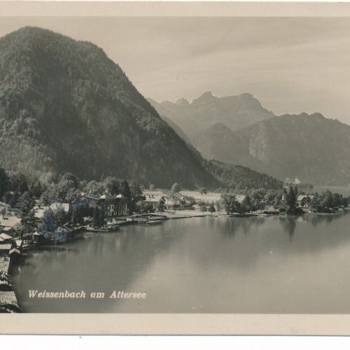 AK aus Weissenbach am Attersee Oberösterreich Ansichtskarte (8193)