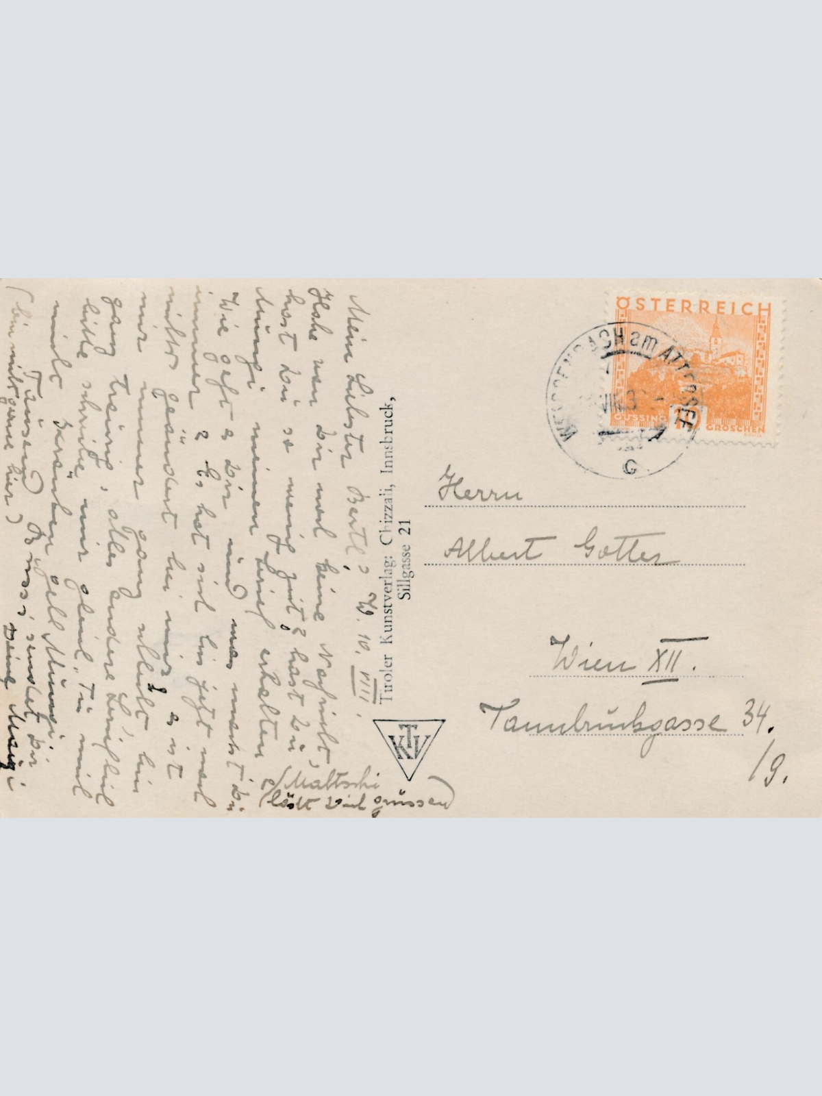 AK aus Weissenbach am Attersee Oberösterreich Ansichtskarte (8193)