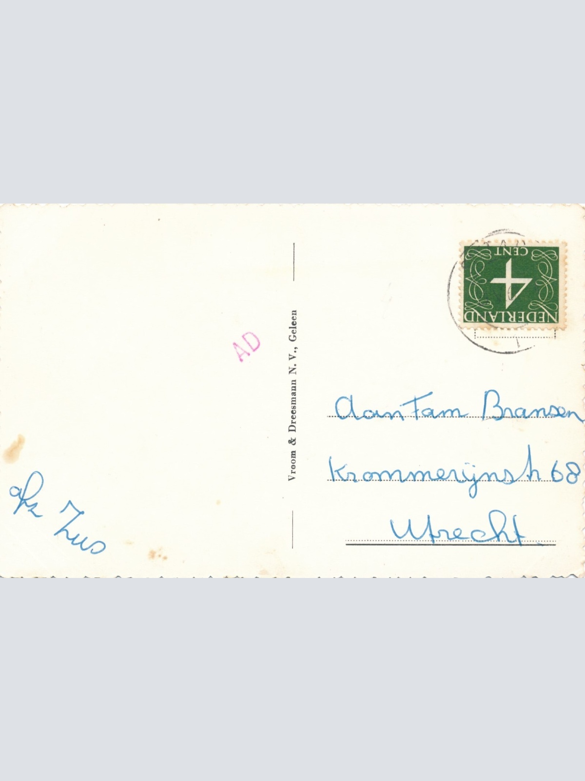 AK aus Geleen Staatsmijn Maurits Fabrik Niederlande (6513)