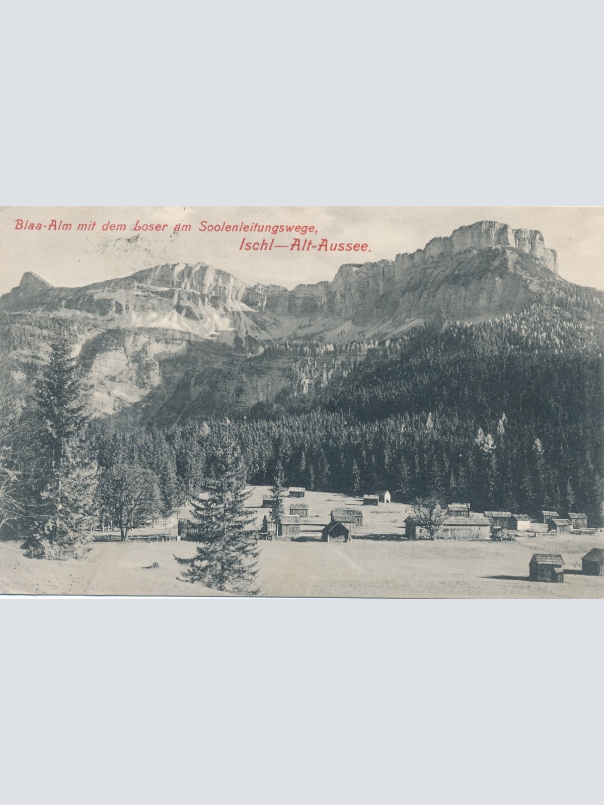 AK aus Ischl Alt Aussee Oberösterreich Ansichtskarte (8202)