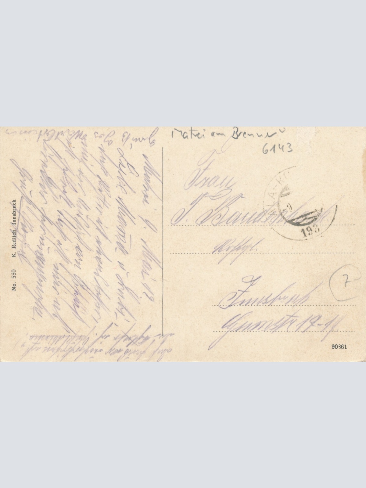 AK aus Matrei am Brenner mit Schloß Trautson Tirol (6545)