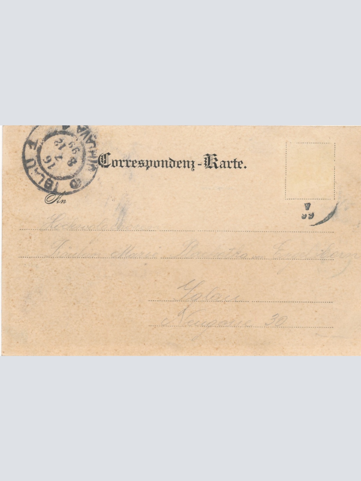 AK vom Schloß Frain Tschechoslowakei Ansichtskarte (8243)