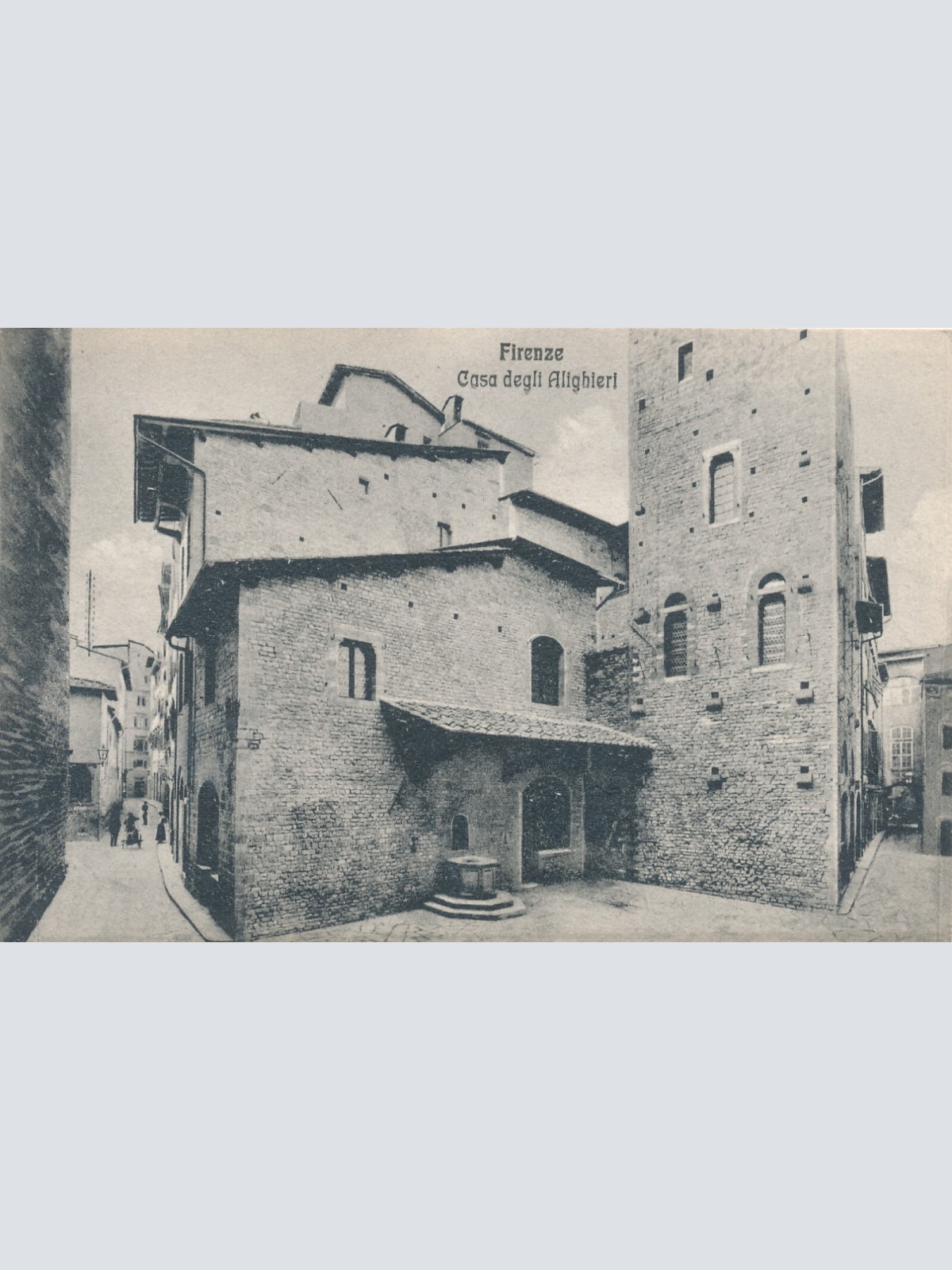 AK aus Firenze Casa degli Alighieri Ansichtskarte Italien (8138)