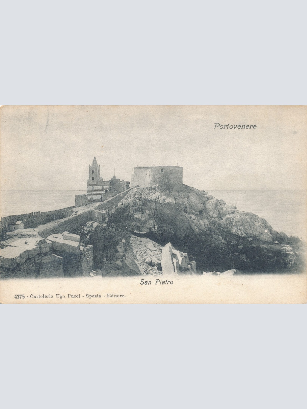 AK aus Portovenere San Pietro Italien Ansichtskarte (8160)