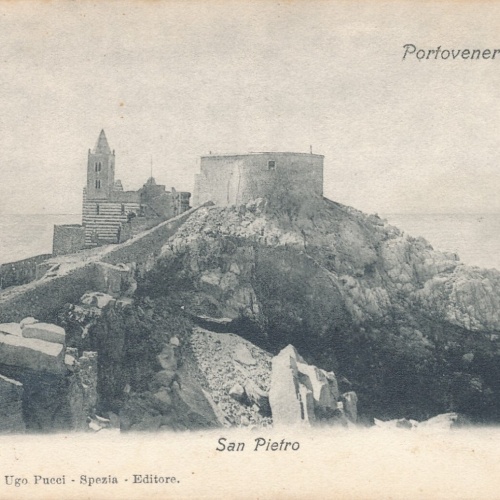 AK aus Portovenere San Pietro Italien Ansichtskarte (8160)