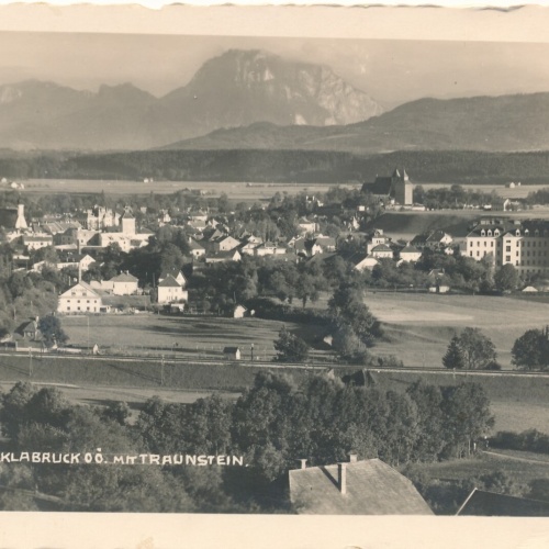 AK aus Vöcklabruck mit Traunstein Oberösterreich Ansichtskarte (8184)