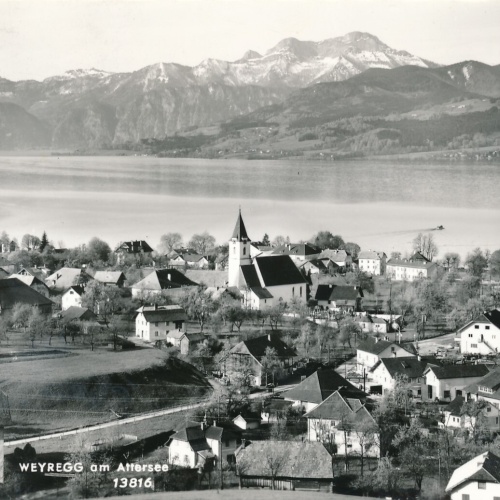 AK aus Weyregg am Attersee Oberösterreich Ansichtskarte (8188)