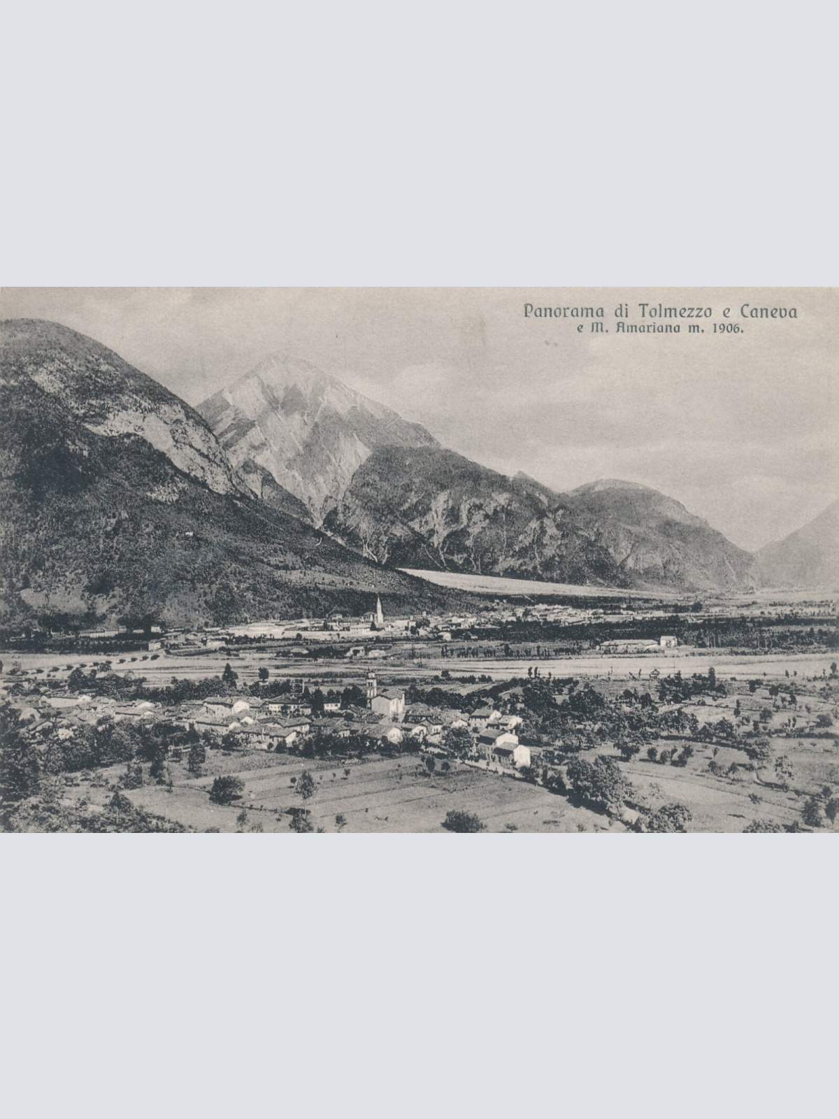AK Tolmezzo e Caneva Italien Ansichtskarte --- (8163)