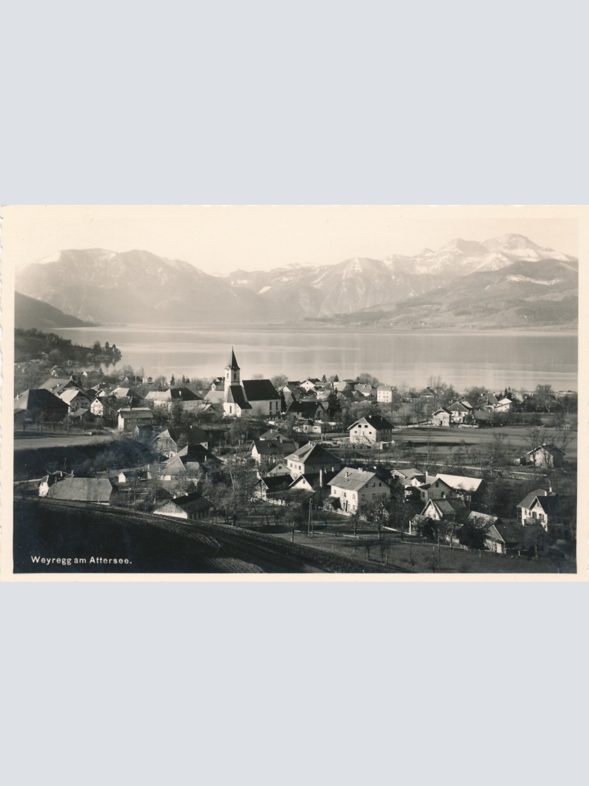 AK aus Weyregg am Attersee Oberösterreich Ansichtskarte (8190)
