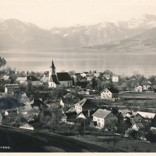 AK aus Weyregg am Attersee Oberösterreich Ansichtskarte (8190)