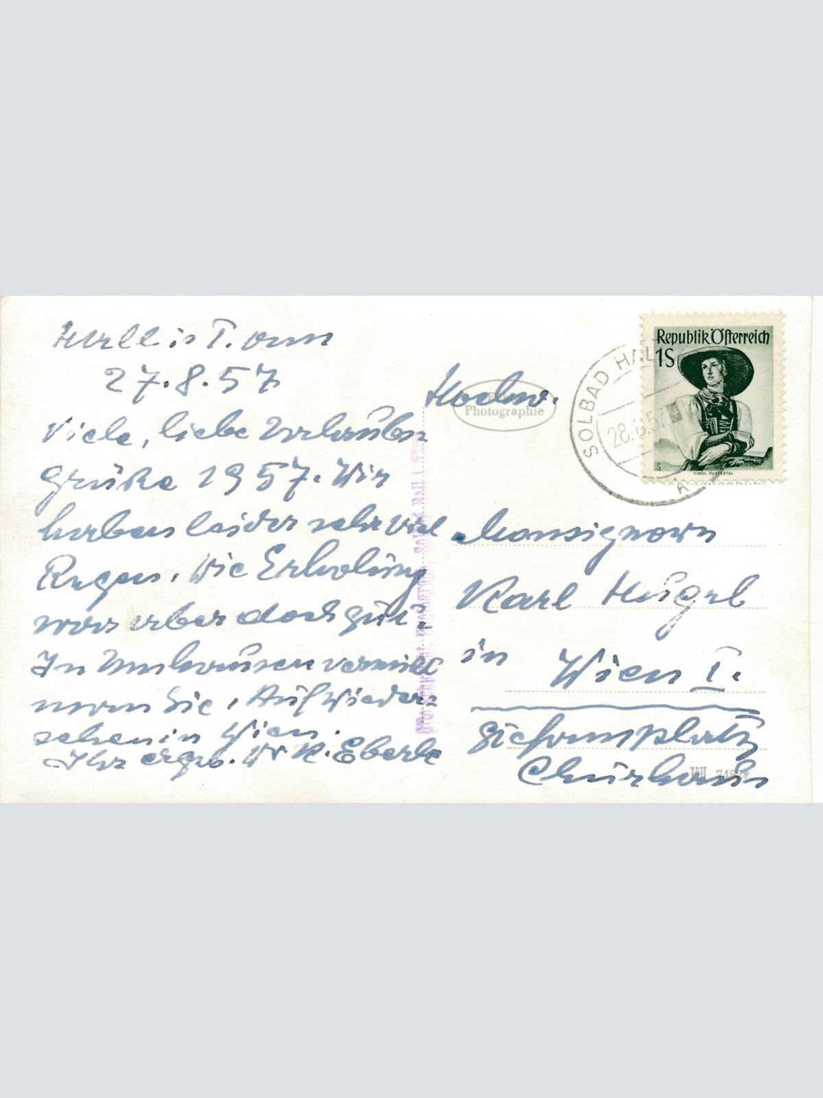 AK aus St.Martin Gnadenwald Tirol Ansichtskarte (8304)