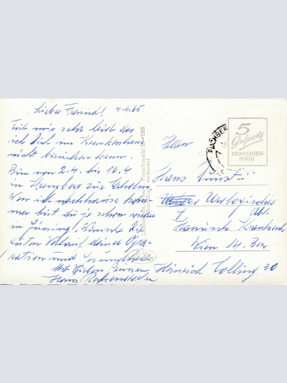 AK vom Kurhaus Strengberg bei Puchberg am Schneeberg Niederösterreich (6651)