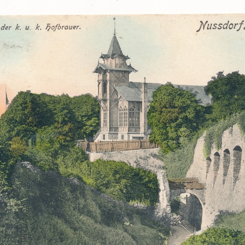 AK aus Nussdorf mit Bockkeller Wien Ansichtskarte (8249)