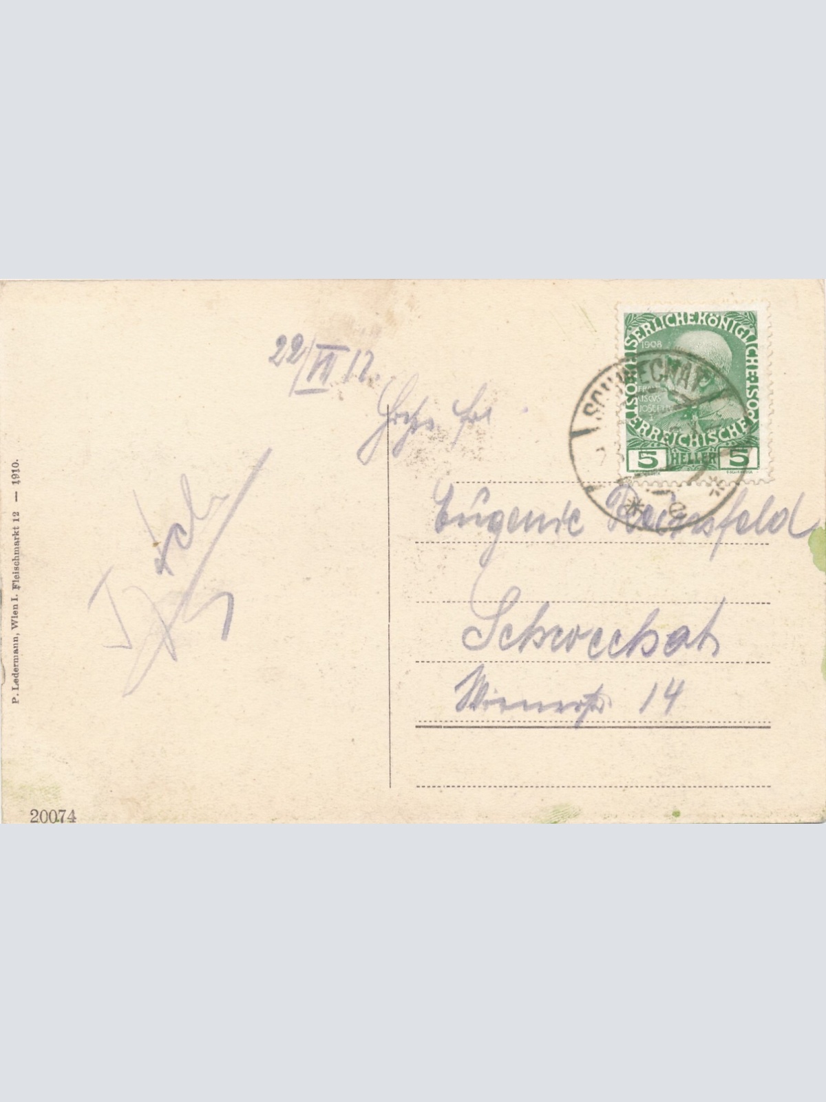 AK aus Nussdorf mit Bockkeller Wien Ansichtskarte (8249)