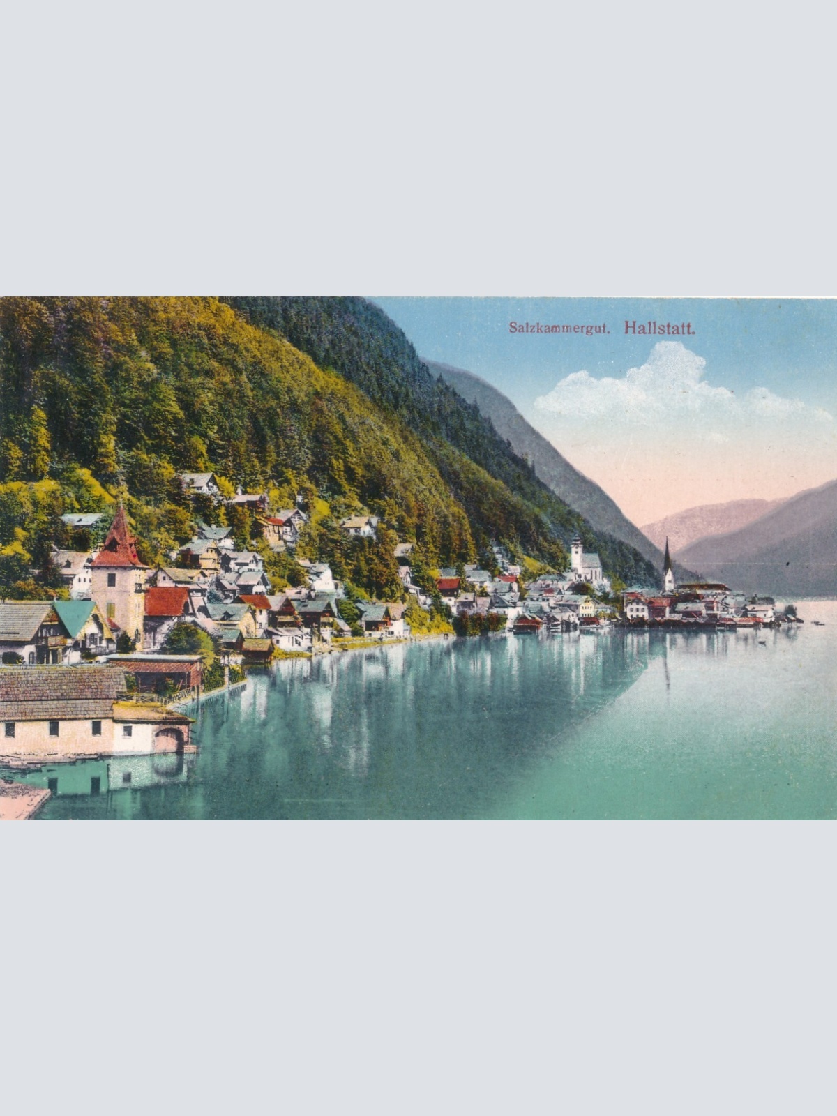 AK aus Hallstatt Oberösterreich Ansichtskarte (8266)