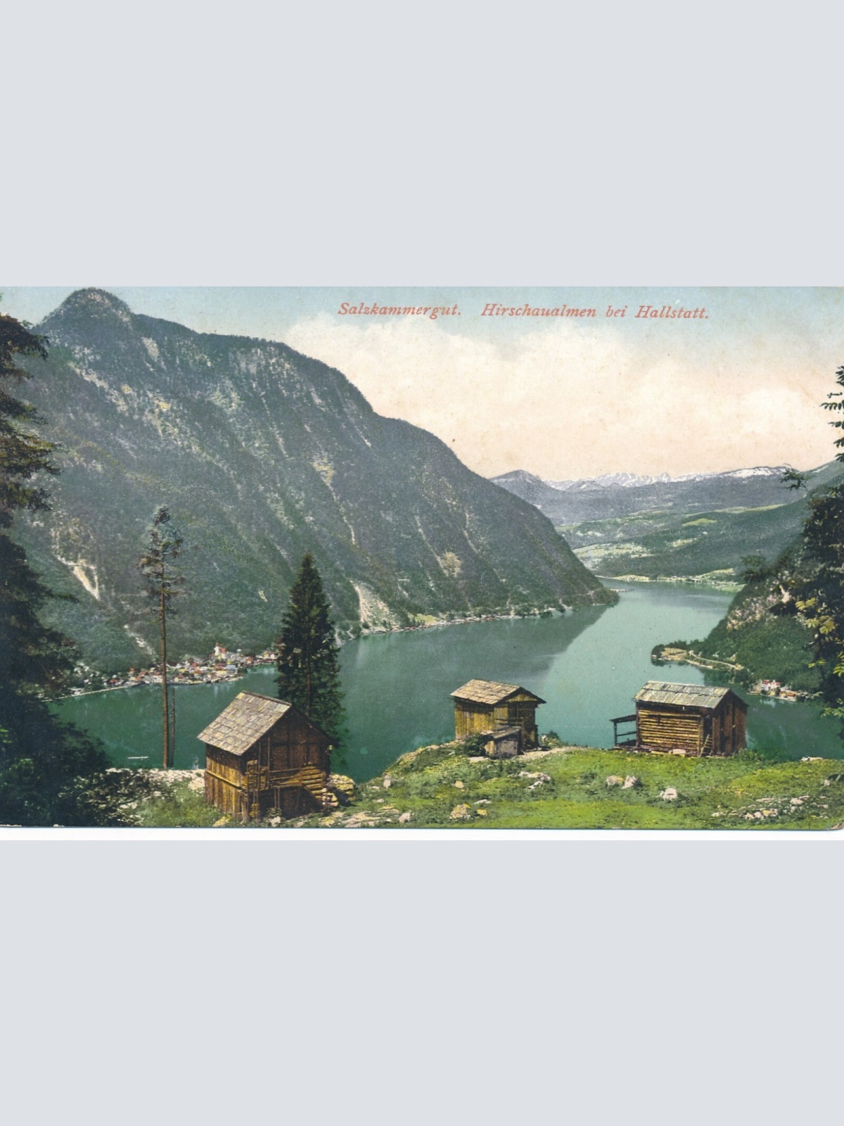 AK aus Hallstatt Oberösterreich Ansichtskarte (8267)