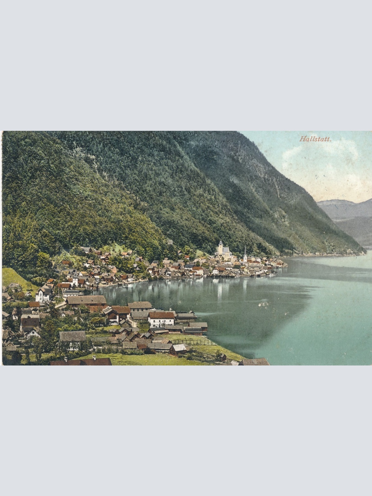 AK aus Hallstatt Oberösterreich Ansichtskarte (8269)