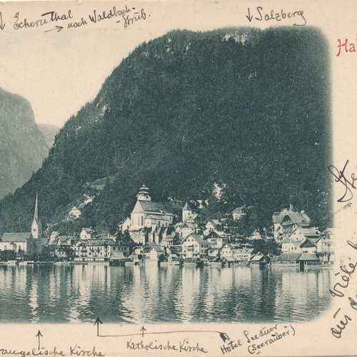 AK aus Hallstatt Oberösterreich Ansichtskarte (8271)