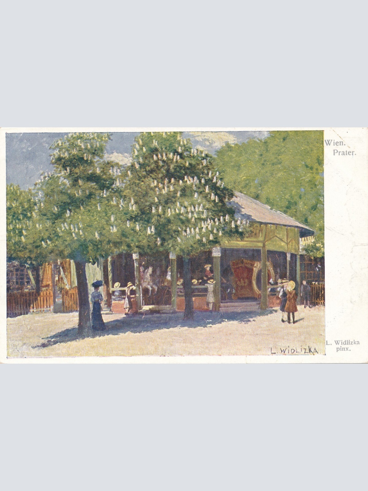 AK aus Wien Prater Wien Ansichtskarte (8253)