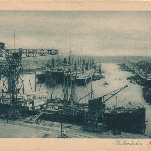 AK aus Hamburg mit Dampfer Ansichtskarte (8255)