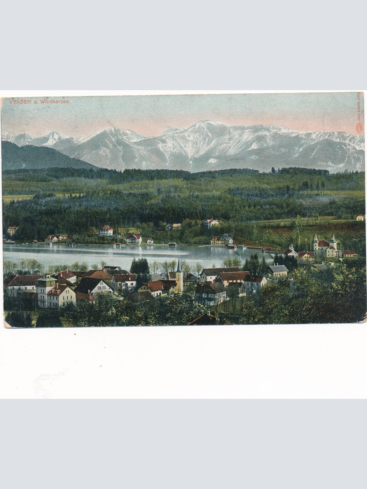 AK aus Velden am Wörthersee Kärnten Ansichtskarte (8296)