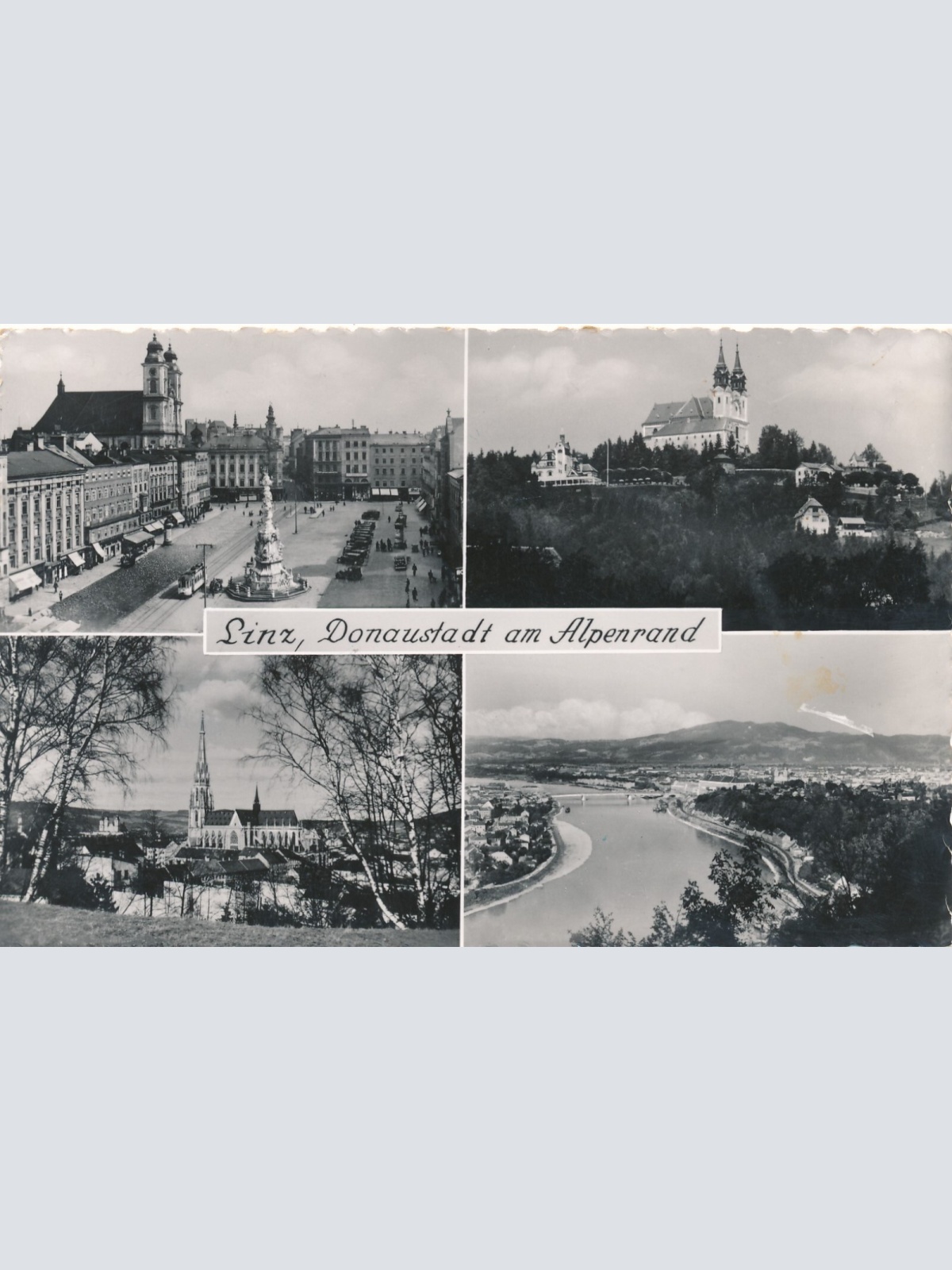 AK aus Linz an der Donau Mehrbildkarte Oberösterreich Ansichtskarte (8282)