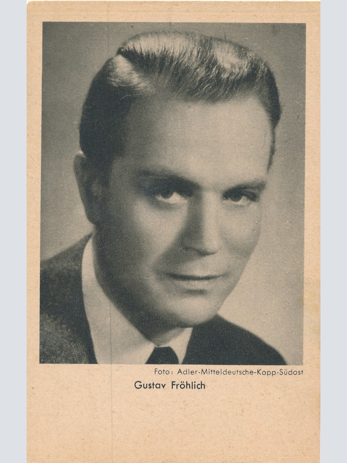 AK, Gustav Fröhlich (S2165)
